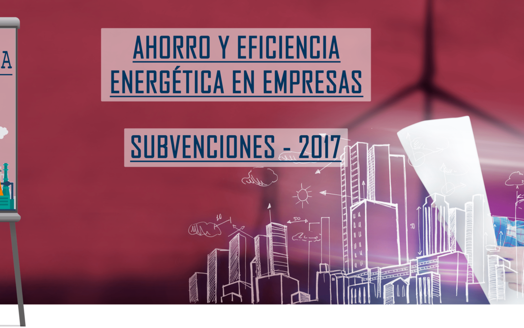Subvenciones para auditorías energéticas, implantación de sistemas de gestión y proyectos de ahorro y eficiencia energética en las empresas de los sectores industria y hotelero – 2017